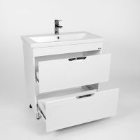 Товар: Тумба под раковину VIANT Лима 80 VLIM80CO-T2Y Белая - фото 4 Тумба под раковину VIANT Лима 80 VLIM80CO-T2Y Белая — фото 4, Тумбы под раковину