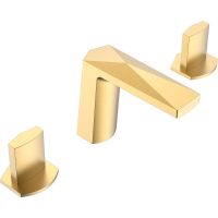 Смеситель для раковины Boheme Venturo 150-G-ICE Золото — фото 1, Смесители