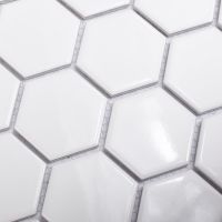 Товар: Керамическая мозаика StarMosaic Hexagon small White Glossy MT32000/IDL1001 26,5x27,8 см - фото 3 Керамическая мозаика StarMosaic Hexagon small White Glossy MT32000/IDL1001 26,5x27,8 см — фото 3, Мозаика