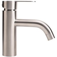 Смеситель для раковины Orange Steel M99-021ni Никель — фото 3, Смесители для раковины