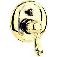 Смеситель для душа Cezares Elite ELITE-VDIM-03/24-M Золото 24 карат — фото 1, Смеситель для душа