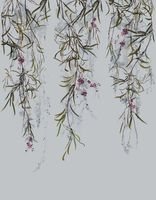 Панно Marburg Crush Motion Винил на флизелине (2,1*2,7) Серый, Листья/Цветы арт-63454 — фото 2, Обои для стен