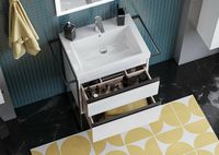 Товар: Тумба под раковину Roca Domi 60 A857458806 подвесная Белый глянец - фото 22 Тумба под раковину Roca Domi 60 A857458806 подвесная Белый глянец — фото 22, Мебель для ванной