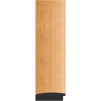 Зеркало Evoform Exclusive 106х76 BY 1201 с фацетом в багетной раме - Травленое золото 87 мм — фото 3, Мебель для ванной