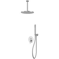 Душевая система Whitecross Y brushed nickel YSET12NIB Брашированный никель — фото 1, Душевое оборудование. Душевая программа