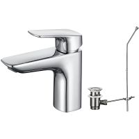 Смеситель для раковины Aquatek Вега Хром арт-AQ1011CR — фото 1, Смесители для раковины