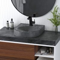 Товар: Смеситель для раковины Teska Thetis E5208 Черный матовый - фото 4 Смеситель для раковины Teska Thetis E5208 Черный матовый — фото 4, Смесители