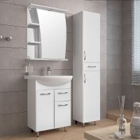 Товар: Шкаф пенал Style Line Эко Стандарт 36 с бельевой корзиной Белый глянец - фото 7 Шкаф пенал Style Line Эко Стандарт 36 с бельевой корзиной Белый глянец — фото 7, Пеналы для ванной комнаты