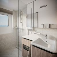 Смеситель для душа Hansgrohe Ecostat Comfort 13116000 с термостатом Хром — фото 9, Смеситель для душа