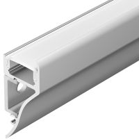 Профиль алюминиевый Arlight 018828 накладной для светильников бра Серебристый — фото 1, Профили для светодиодных лент