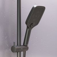 Душевая система Damixa Gala 953000300 Черная матовая — фото 6, Душевое оборудование. Душевая программа