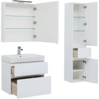 Товар: Комплект мебели для ванной Aquanet Бруклин 70 207804 подвесной Белый глянец - фото 10 Комплект мебели для ванной Aquanet Бруклин 70 207804 подвесной Белый глянец — фото 10, Комплекты мебели для ванной