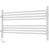 Электрический полотенцесушитель Laris Оливия ЧК8 800x500 R 73207627 Белый муар — фото 8, Электрические полотенцесушители