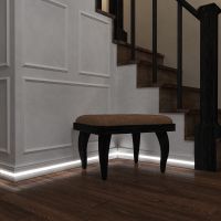 Плинтус Evrowood PN 030 led 2000x80x16 мм — фото 7, Плинтуса напольные