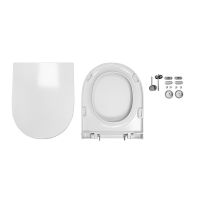 Унитаз-компакт Sanita Luxe Fest SL DM WC.CC/Fest/2-DM/WHT.G/S1 с бачком и сиденьем Микролифт — фото 6, Напольные унитазы