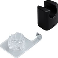 Держатель ручного душа Allen Brau Infinity 5.21B17-31 Черный матовый — фото 3, Душевое оборудование. Душевая программа