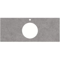 Столешница под раковину Kerama Marazzi Plaza Next Фондамента 120 PL5.DL500920R\120 Серый камень — фото 2, Раковины