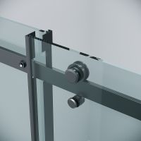 Товар: Душевой уголок Grossman Classic 130х90 120.K33.04.1390.21.00 профиль Черный матовый стекло прозрачное - фото 6 Душевой уголок Grossman Classic 130х90 120.K33.04.1390.21.00 профиль Черный матовый стекло прозрачное — фото 6, Прямоугольные душевые уголки