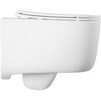 Унитаз Aquatek Лугано AQ2002-00 подвесной с сиденьем Микролифт — фото 2, Унитазы