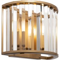 Настенный светильник Maytoni Neoclassic Solar MOD087WL-02G Прозрачный Золото — фото 1, Светильники