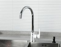 Смеситель для кухни Gappo G03-8 G4003-8 Белый Хром — фото 8, Смесители для кухни