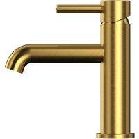 Смеситель для раковины Whitecross Y brushed gold Y1210GLB Брашированное золото — фото 2, Смесители