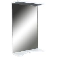 Зеркало Orange Стандарт St-55ZE Белое — фото 2, Зеркала в ванную комнату