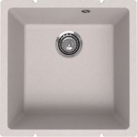 Кухонная мойка Ulgran Quartz Underground 400-01 Жасмин — фото 1, Кухонные мойки