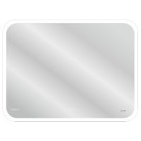 Зеркало Cersanit Led 070 Design Pro 80 KN-LU-LED070*80-p-Os с подсветкой с диммером, часами, подогревом и функцией Bluetooth — фото 1, Зеркала в ванную комнату