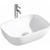 Раковина-чаша Sintesi 51 SIN-LVB-APP-403 Белая — фото 1, Раковины накладные