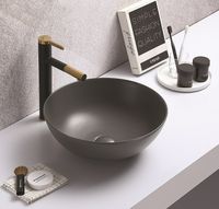 Раковина-чаша CeramaLux 41 104MDH-2 Серая — фото 2, Раковины