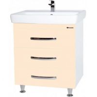 Товар: Тумба под раковину Bellezza Рокко 60 4635309660073 Бежевая Белая - фото 1 Тумба под раковину Bellezza Рокко 60 4635309660073 Бежевая Белая — фото 1, Мебель для ванной