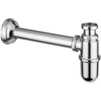 Сифон для раковины Giulini Futuro F5011 Хром — фото 1, Душевое оборудование. Душевая программа