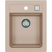 Кухонная мойка Alveus Granital Atrox 10 Terra G22 400x500 1139768 Песчаная — фото 1, Кухонные мойки