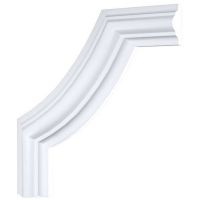 Декоративный уголок Decor-Dizayn C1 DD002 157x19x12 мм — фото 1, Декоративные элементы