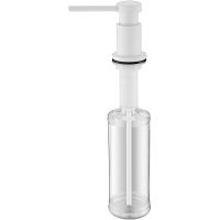 Дозатор для моющего средства Paulmark Brevit D005-431 Белый матовый — фото 1, Дозаторы для кухонных моек