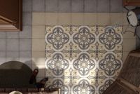 Керамическая плитка Equipe Art Nouveau Biscuit напольная 20х20 см — фото 2, Керамическая плитка