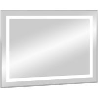 Зеркало Континент Торрес Люкс 700х500 ЗЛП1532 с подсветкой с механический выключателем — фото 3, Зеркала в ванную комнату