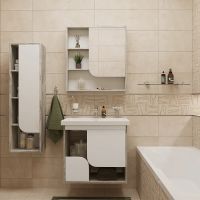 Товар: Зеркальный шкаф DIWO Самара 70 R SAM.Z.70/P/DS Дуб скандинавский - фото 4 Зеркальный шкаф DIWO Самара 70 R SAM.Z.70/P/DS Дуб скандинавский — фото 4, Мебель для ванной