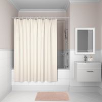 Штора для ванны Iddis Decor 180х200 D30P218i11 Розовая — фото 2, Шторы для ванной