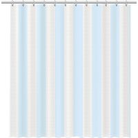 Штора для ванны Fixsen Vafel 180х200 FX-5020C Голубая — фото 1, Шторы для ванной