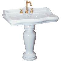 Раковина Migliore Impero 90 20789 Белая — фото 2, Раковины подвесные