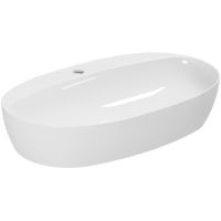 Раковина Azzurra Elegance Circle 70 ELLA070420CMBI/(ECI70M bi)*1 Белая — фото 1, Раковины