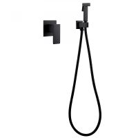 Гигиенический душ со смесителем Abber Daheim AF8225B Черный матовый — фото 2, Гигиенические души