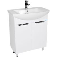 Тумба под раковину VIANT Лима 70 VLIM70BA-T2ST Белая — фото 1, Тумбы под раковину