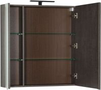 Зеркальный шкаф Aquanet Эвора 80 R 182741 Дуб антик — фото 3, Зеркальные шкафы в ванную