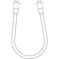 Душевой шланг Ideal Standard Ideal Flex A4109AA Хром — фото 5, Душевые шланги