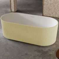 Ванна из искусственного камня Abber Stein 170x75 AS9601MS Песочная матовая без гидромассажа — фото 1, Ванны