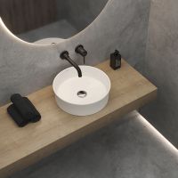 Товар: Раковина-чаша Berges Ego SL 38 181221 Белая матовая - фото 3 Раковина-чаша Berges Ego SL 38 181221 Белая матовая — фото 3, Раковины накладные