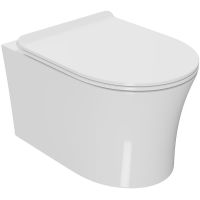 Комплект унитаза с инсталляцией Point Вега 886914SLO3+PN41711 с сиденьем Микролифт и Черной матовой клавишей смыва — фото 2, Унитазы